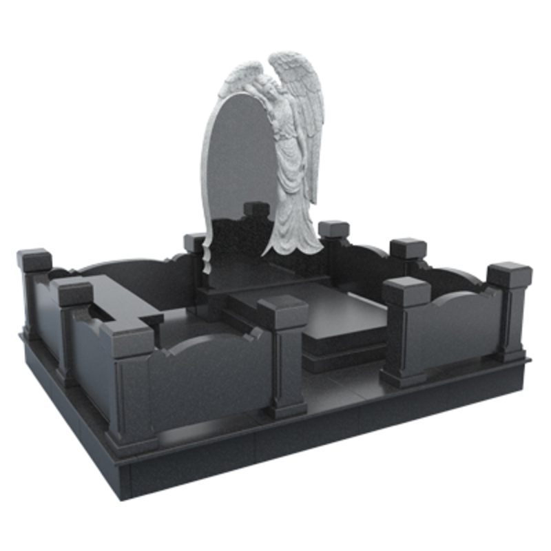 Мемориальные комплексы из гранита с резным памятником