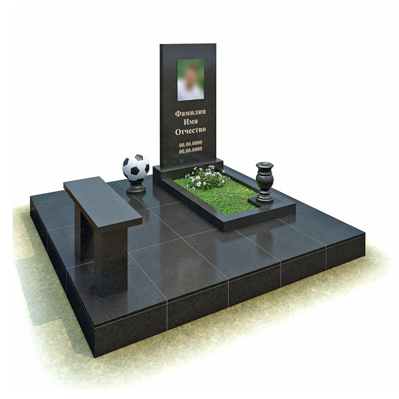 Мемориальные комплексы из гранита габбро G105