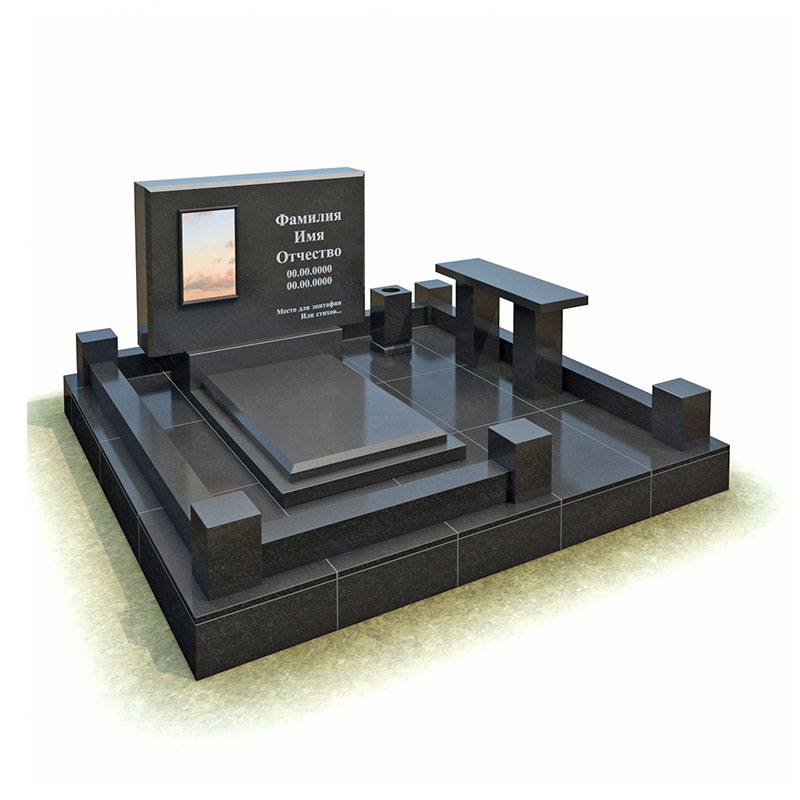 Мемориальные комплексы из гранита габбро G92