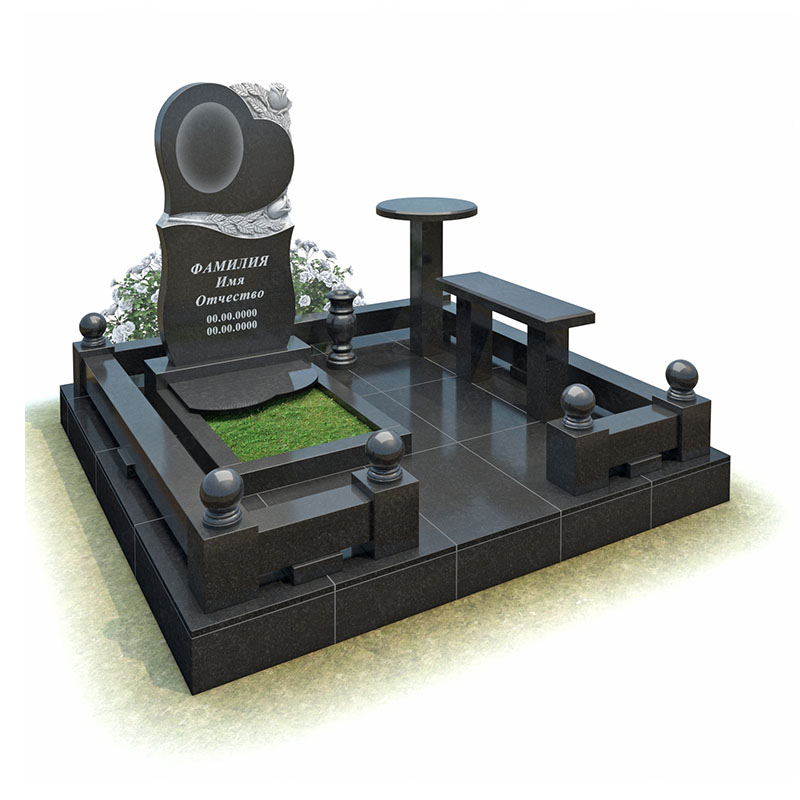 Мемориальные комплексы из гранита габбро G101