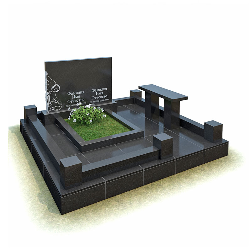Мемориальные комплексы из гранита габбро G107