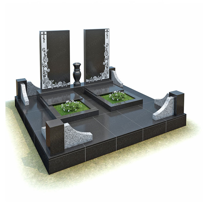 Мемориальные комплексы из гранита G90/2 комбинированные