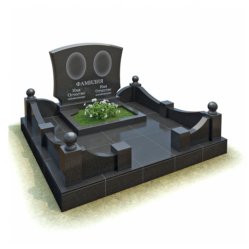 Мемориальные комплексы из гранита габбро G108