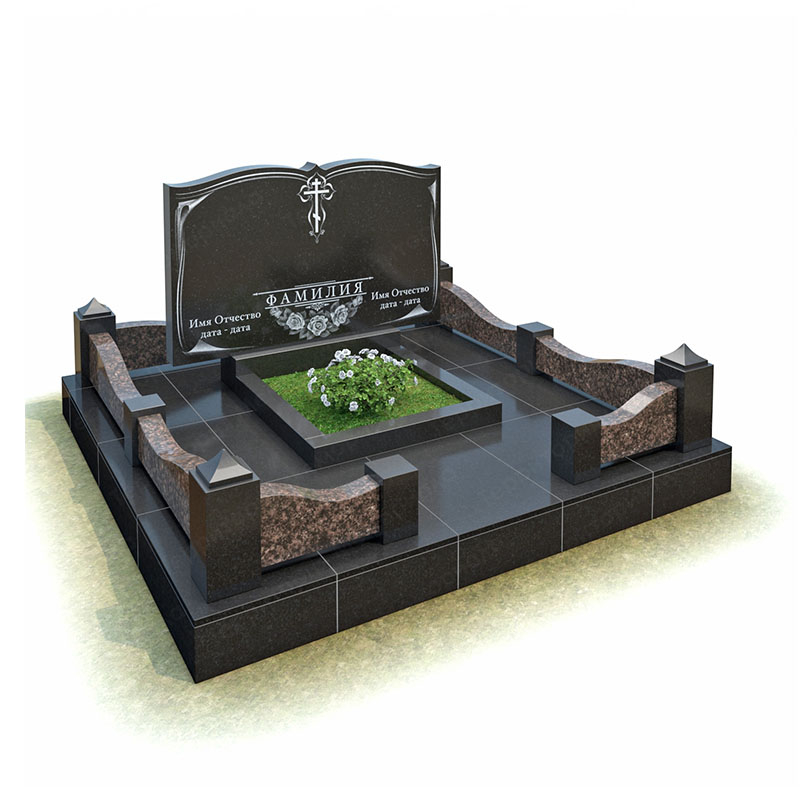 Мемориальные комплексы из гранита габбро G115/2