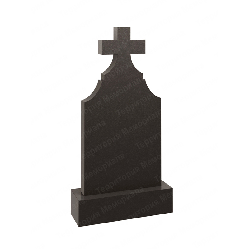 Памятник крест на могилу из гранита KR50 размер от 80*40 см