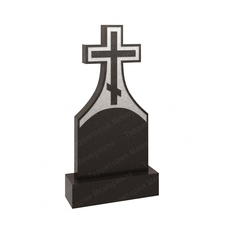 Памятник крест на могилу из гранита KR99