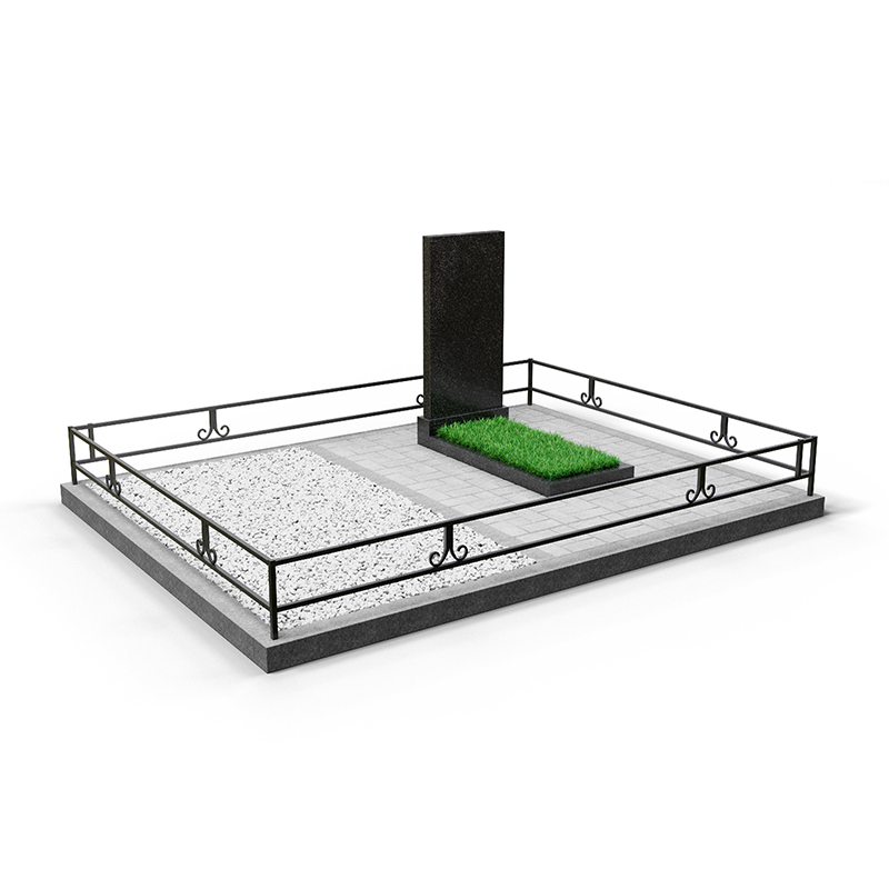 Мемориальный комплекс с тротуарной плиткой BIM205